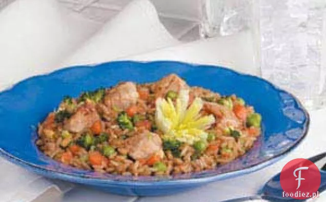 Chiński Wieprzowina Smażony Ryż