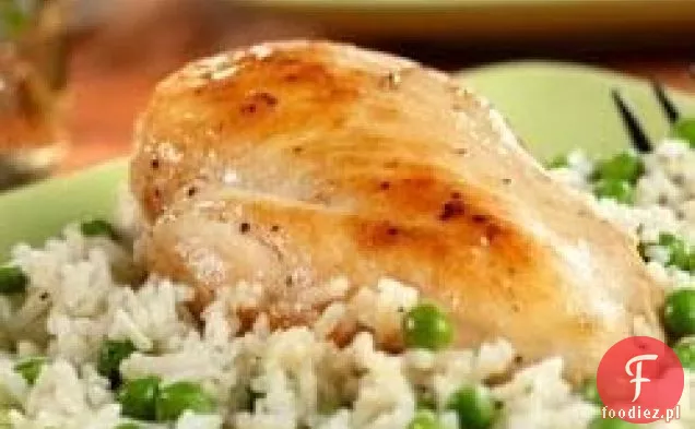 Kurczak z pikantnym ryżem Herbed