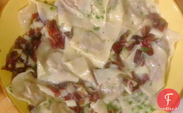 Ravioli di Castagne e Treviso (kasztan i Radicchio Ravioli)