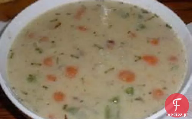 Kremowa Zupa Ziemniaczana Z Rozmarynem