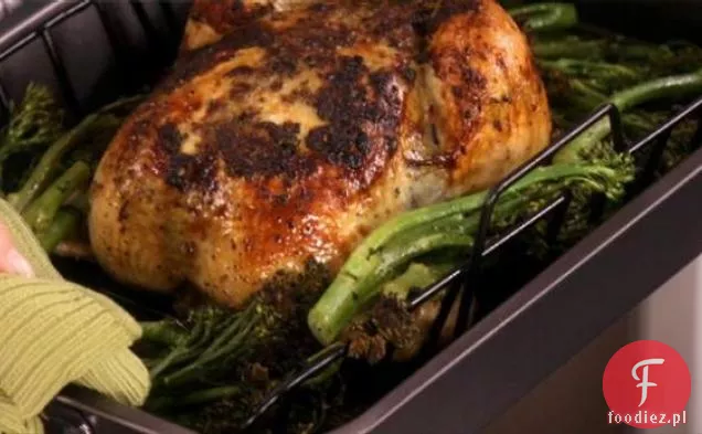 Kurczak pieczony Jalapeno z Broccolini Baby
