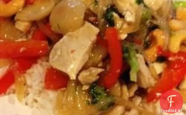 Czosnek Kurczak Stir Fry