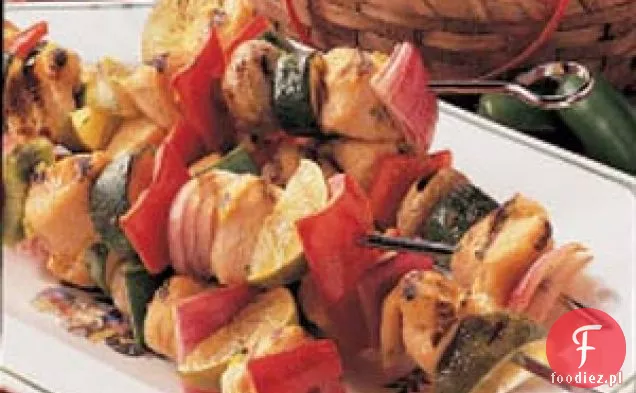 Turkey Lime Kabobs