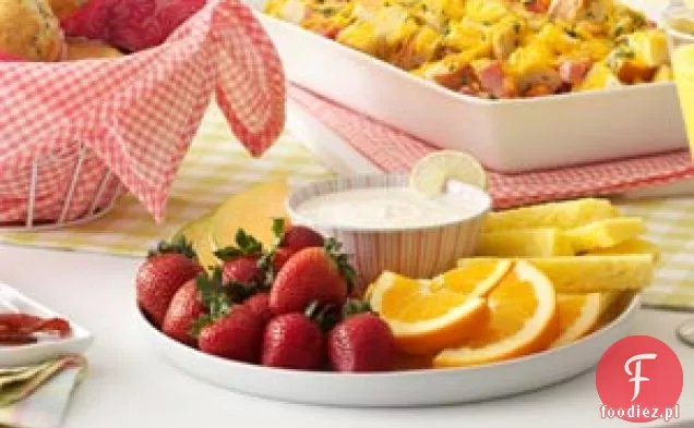 Dip Jogurtowy Miodowo-Limonkowy