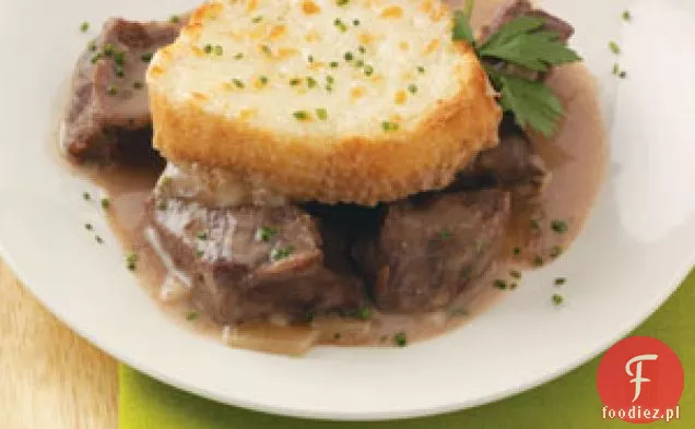 Końcówki Wołowe I Karmelizowana Zapiekanka Cebulowa