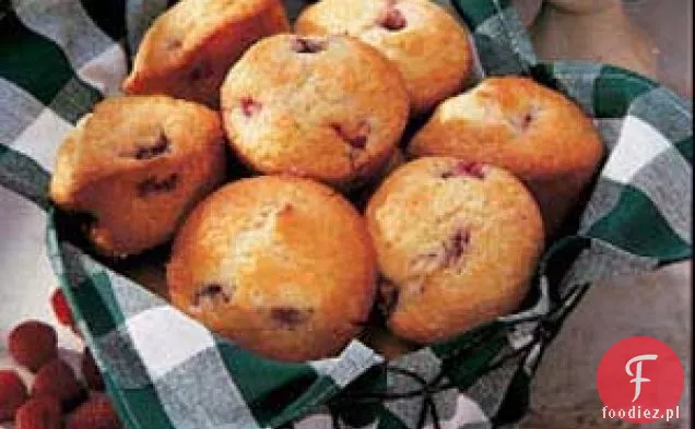 Muffinki Malinowo-Cytrynowe