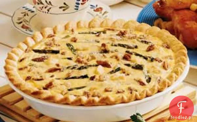 Quiche Szparagowo-Pekan