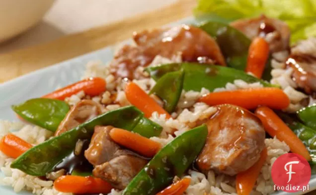 Szechuan BBQ Wieprzowina I Warzywa