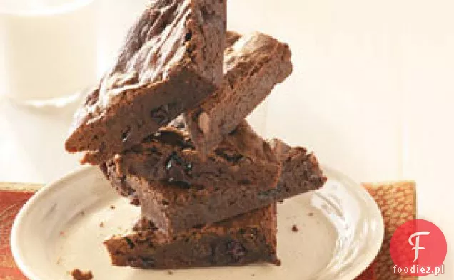 Cranberry-Port Fudge Brownies