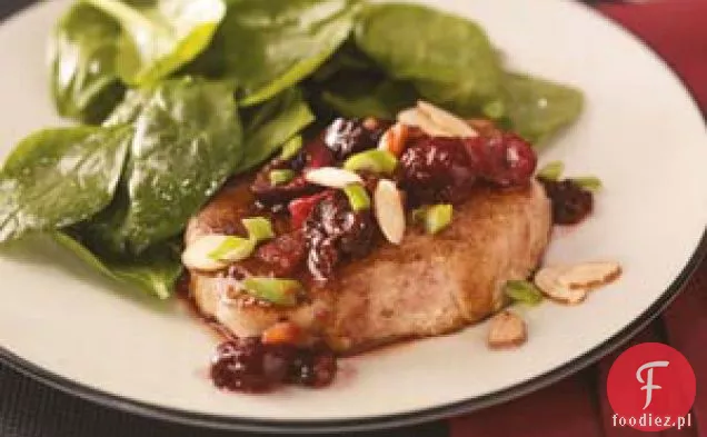 Kotlety wieprzowe z Chipotle Cherry Glaze