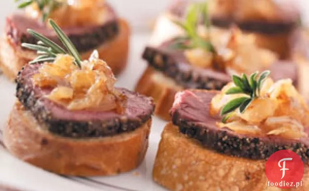 Polędwica Pieprzowa Crostini