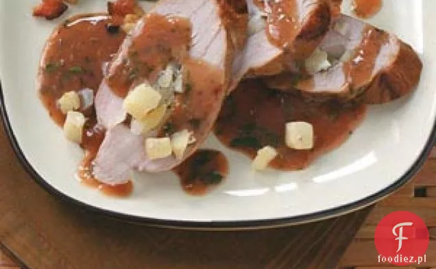 Polędwiczki Wieprzowe Nadziewane Jabłkami