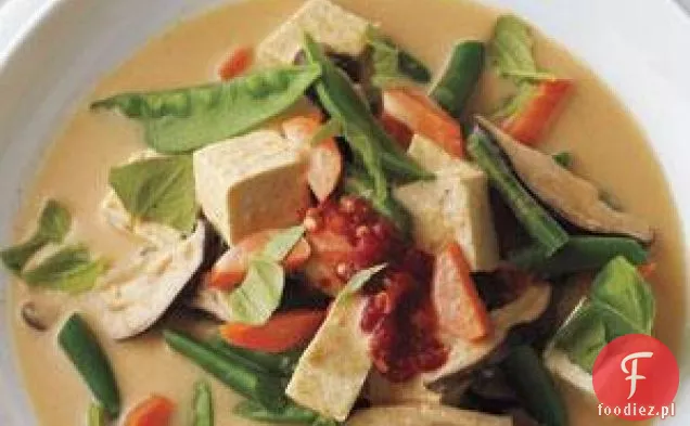 Tajskie Curry Warzyw I Zupa Tofu Przepis