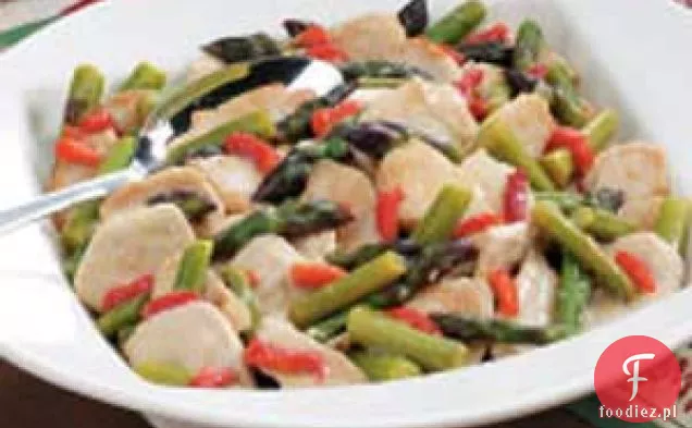 Szparagi Indyk Stir-Fry