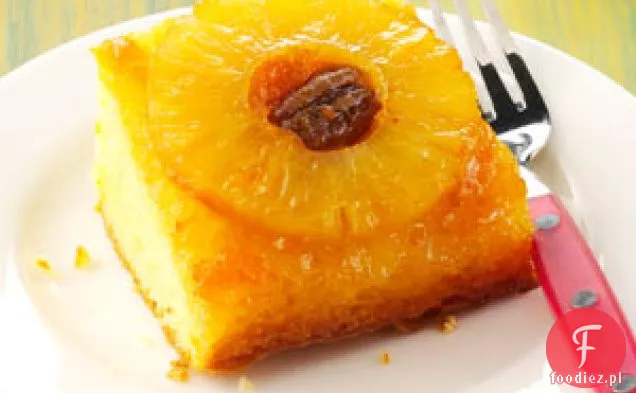 Ciasto Z Ananasem Do Góry Nogami