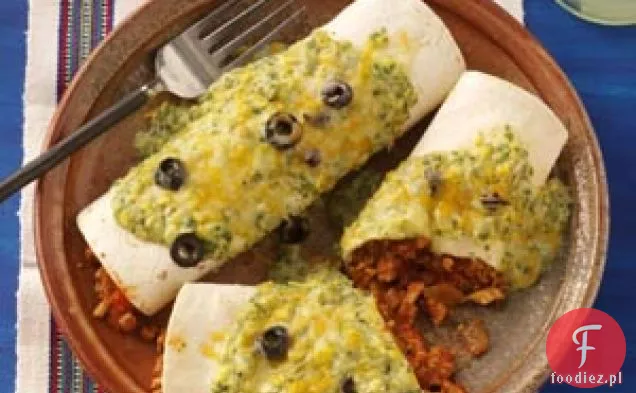 Wspaniały Indyk Enchiladas