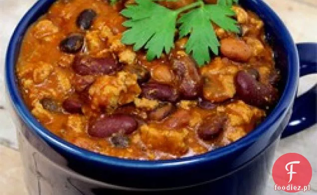 Laura ' s Quick Slow Cooker Indyk Chili