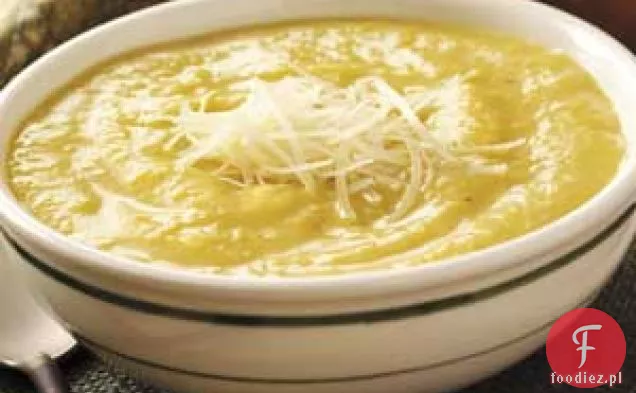 Zupa Z Pieczonej Żółtej Papryki