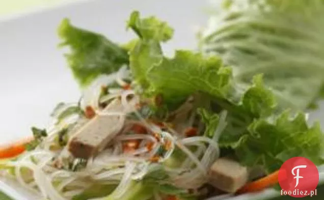 Wietnamskie Tofu-makaron sałata okłady