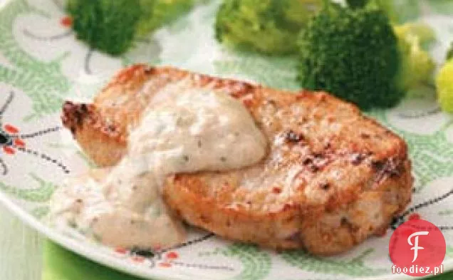 Kotlety schabowe z sosem Parmezanowym dla dwojga