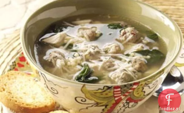 Tradycyjna Włoska Zupa Weselna