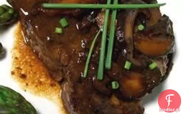 Polędwica wołowa z imbirem-Shiitake Brown Butter