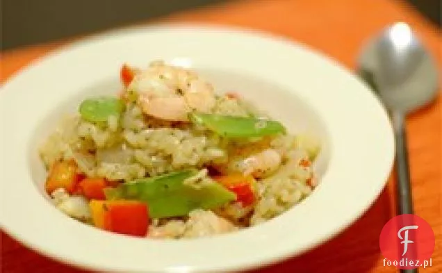Cytrynowe Risotto Z Owocami Morza