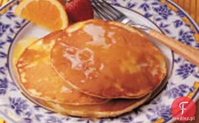 Sunrise Orange Pancakes