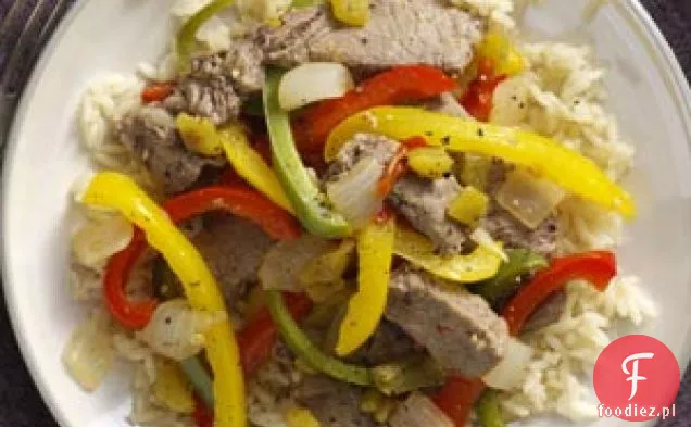 Meksykański Stek Fiesta Stir-Fry