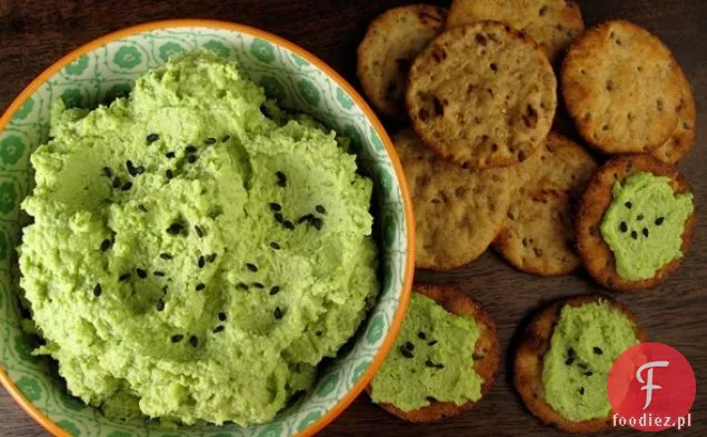 Czosnek Tostowy Edamame Hummus
