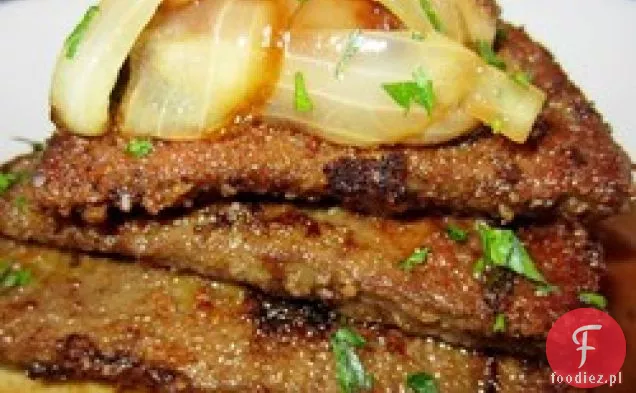 Wątróbka i cebula irlandzkiej Lassie