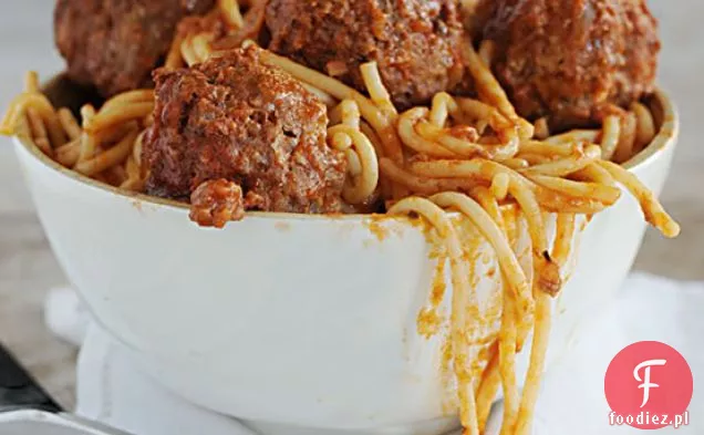 Spaghetti i klopsiki mamy