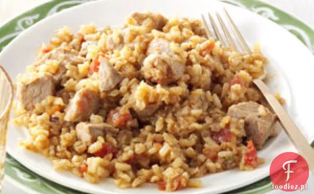 Wieprzowina z hiszpańskim ryżem