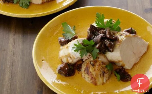 Grillowane piersi z kurczaka z winegretem z grzybów Shiitake