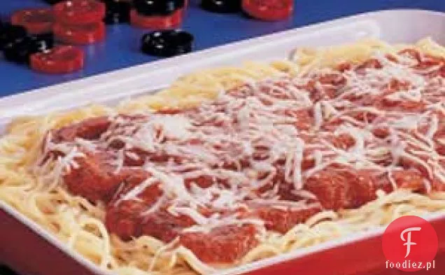Piec Spaghetti Z Trzema Serem