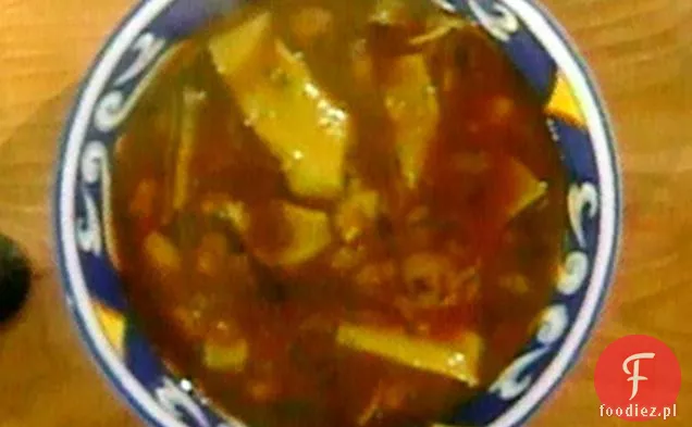 Makaron i zupa fasolowa: Pasta e Fagioli