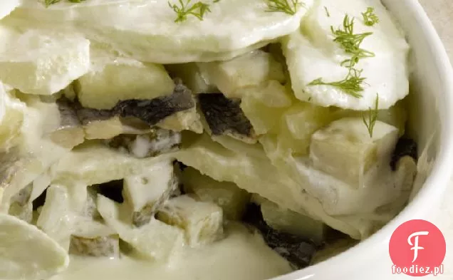 Warstwowa Marynowana Sałatka Śledziowa