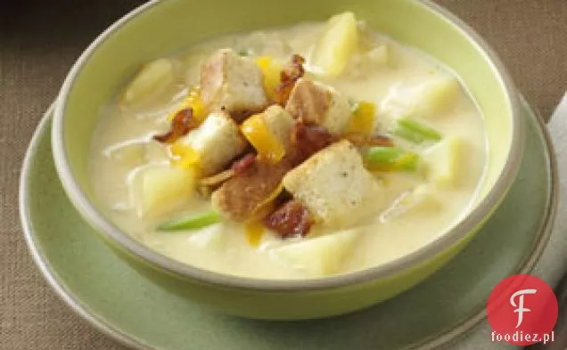 Zupa krem z ziemniaków i cheddaru