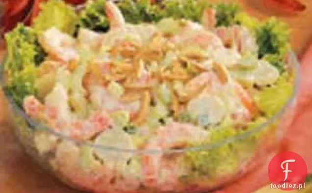 Sałatka Z Krewetek Curry
