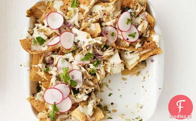 Chicken-Cukinia Chilaquiles