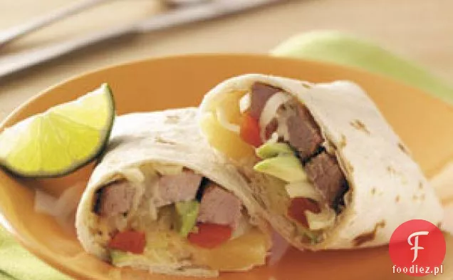 Polędwiczki Wieprzowe Fajitas