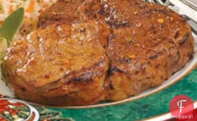 Peppered Ribeye Steaks