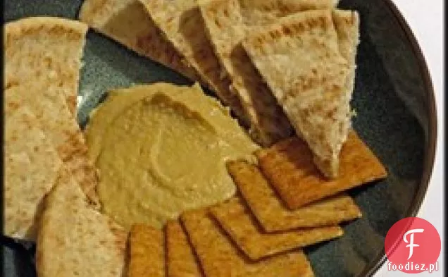 Hummus z sosem Wasabi i sojowym