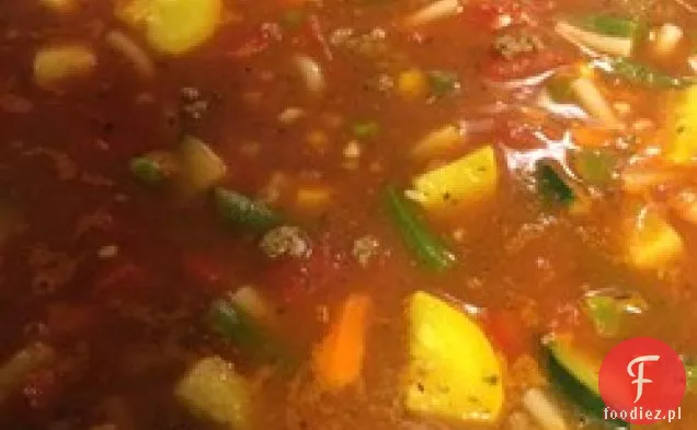 Serdeczny Minestrone mamy
