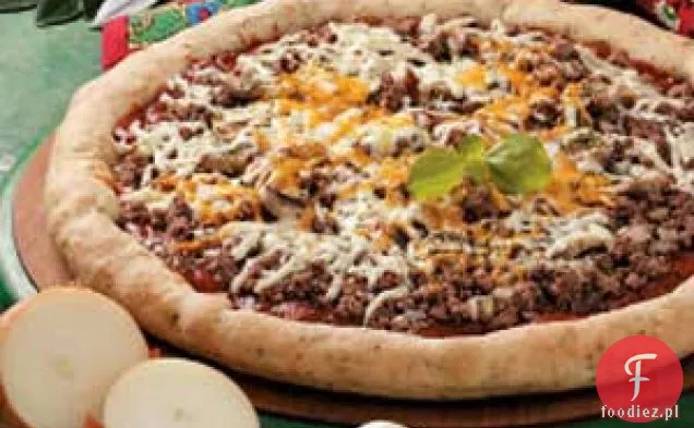 Pizza Nadziewana Serem Sznurkowym