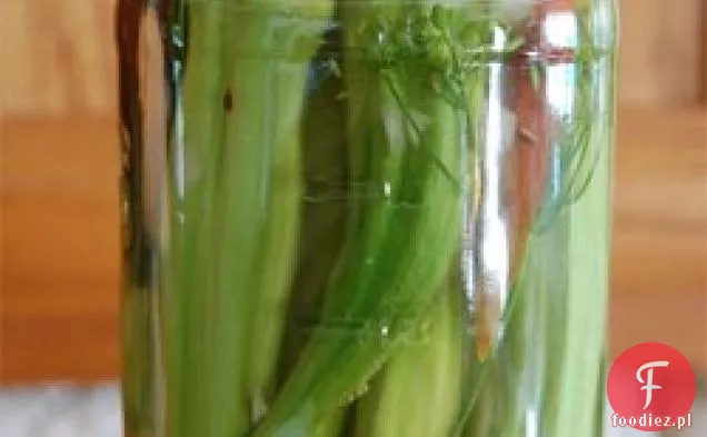 Marynowana Okra babci omy