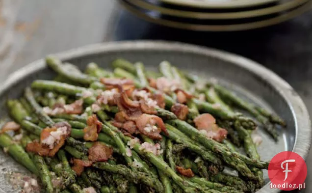 Wiosenne Grillowanie Grillowane Szparagi Z Boczkiem Vinaigrette Re
