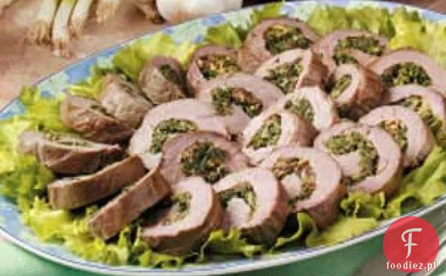 Spirale Szpinakowe Z Polędwicy