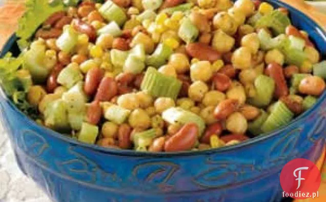 Sałatka Z Fasoli Curry