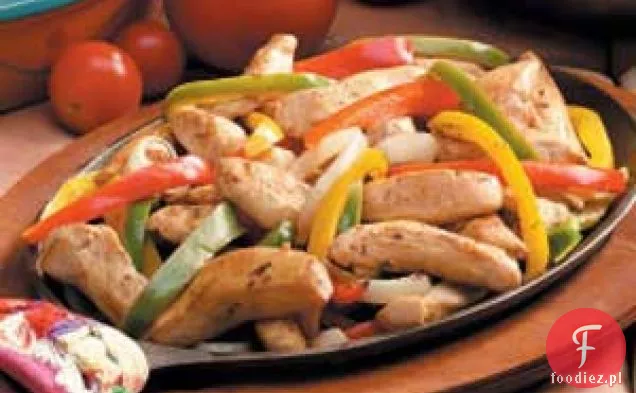 Chicken Veggie Fajitas